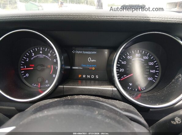 1FA6P8TH3K5118092 2019 FORD MUSTANG Black Vista de los asientos traseros