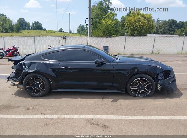 1FA6P8TH3K5118092 2019 FORD MUSTANG Black Vista interior de 360 grados