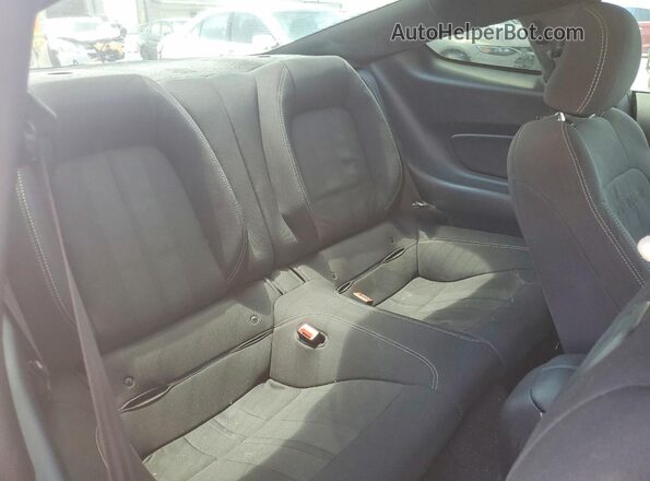 1FA6P8TH3K5122997 2019 FORD MUSTANG Black უკანა სავარძლების ხედი