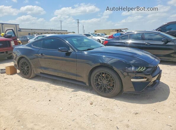 1FA6P8TH3K5122997 2019 FORD MUSTANG Black წინა მარჯვენა