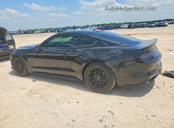 1FA6P8TH3K5122997 2019 FORD MUSTANG Black უკანა მარცხენა
