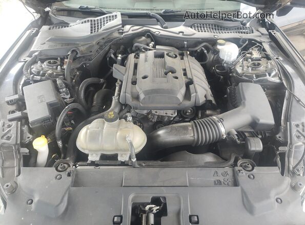 1FA6P8TH3K5132199 2019 FORD MUSTANG Black Widok wnętrza z tyłu