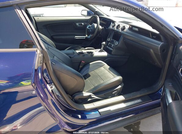 1FA6P8TH3K5159581 2019 FORD MUSTANG Navy Սալոնի դիմացի տեսք