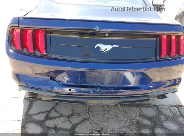 1FA6P8TH3K5159581 2019 FORD MUSTANG Navy Դիմացի տեսք
