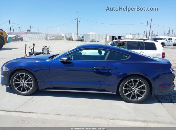 1FA6P8TH3K5159581 2019 FORD MUSTANG Navy Սալոնի 360 աստիճան տեսք