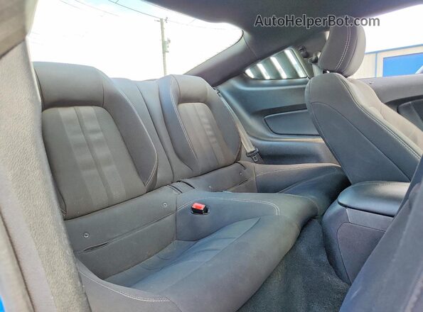 1FA6P8TH3K5173271 2019 FORD MUSTANG Blue Вид задніх сидінь