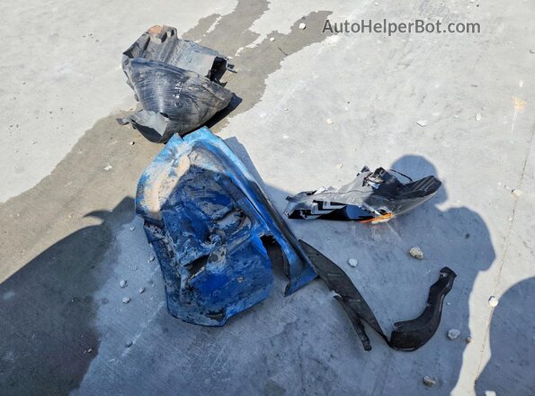 1FA6P8TH3K5173271 2019 FORD MUSTANG Blue Вид підкапотного простору