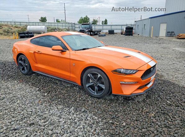 1FA6P8TH3L5134181 2020 FORD MUSTANG Orange Front right