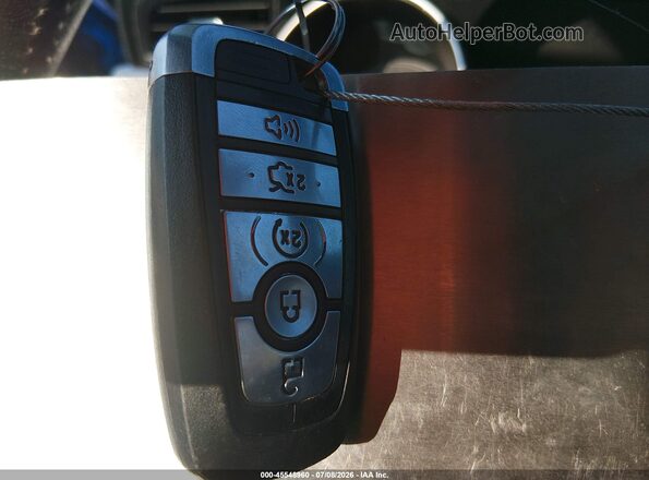 1FA6P8TH3L5175670 2020 FORD MUSTANG Blue Vista del salpicadero