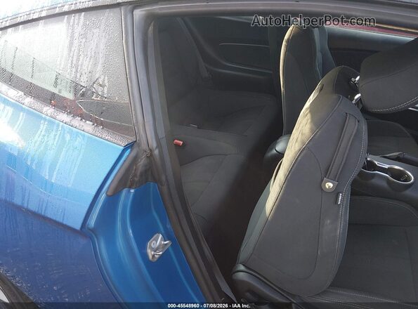 1FA6P8TH3L5175670 2020 FORD MUSTANG Blue Vista de la etiqueta del VIN