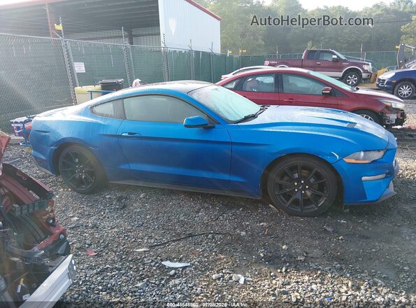 1FA6P8TH3L5175670 2020 FORD MUSTANG Blue Vista interior de 360 grados
