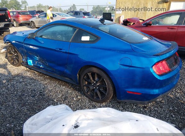 1FA6P8TH3L5175670 2020 FORD MUSTANG Blue Trasero izquierdo