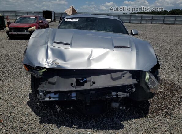 1FA6P8TH3M5117656 2021 FORD MUSTANG Silver წინა ხედი