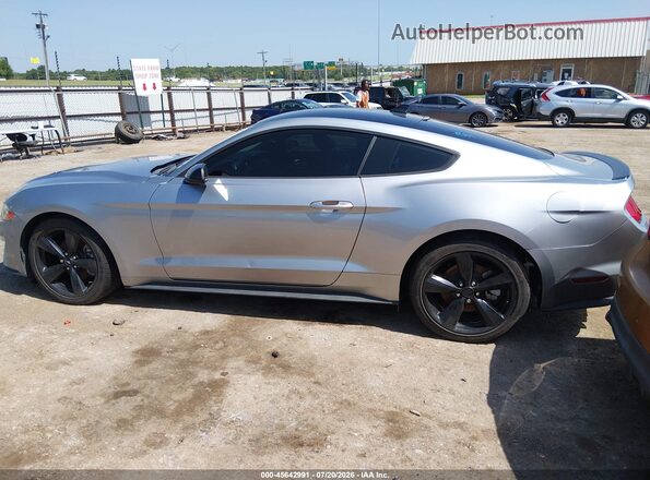 1FA6P8TH3M5134814 2021 FORD MUSTANG Silver Vista interior trasera