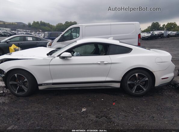 1FA6P8TH3N5145460 2022 FORD MUSTANG White Вид задньої частини салону