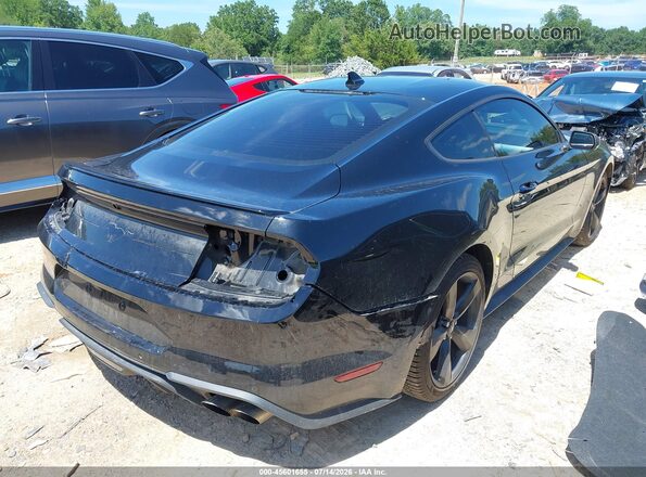 1FA6P8TH3P5102014 2023 FORD MUSTANG Черный Задняя правая четверть
