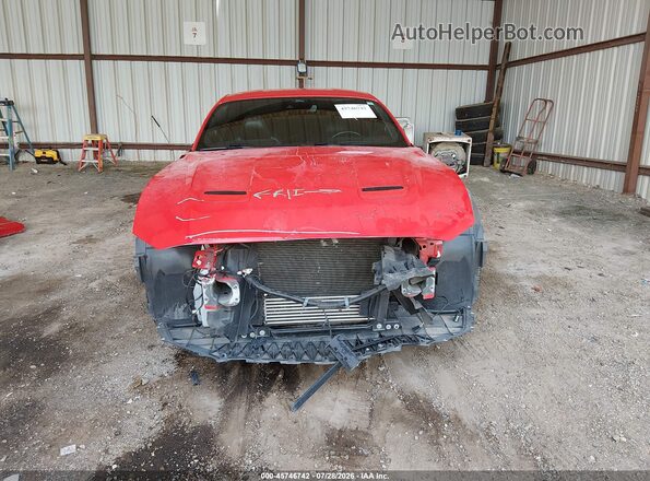 1FA6P8TH3P5110274 2023 FORD MUSTANG Red Widok wnętrza z tyłu