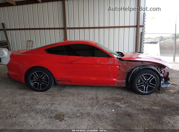 1FA6P8TH3P5110274 2023 FORD MUSTANG Red Widok wnętrza 360 stopni