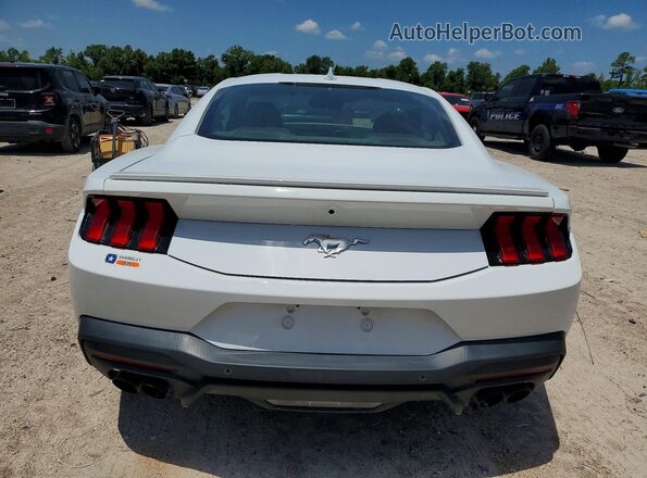 1FA6P8TH3R5111640 2024 FORD MUSTANG White უკანა ხედი