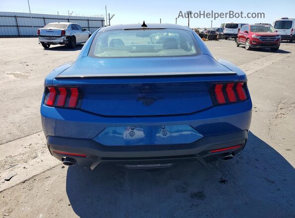 1FA6P8TH3R5116580 2024 FORD MUSTANG Blue უკანა ხედი