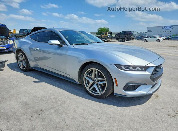 1FA6P8TH3R5126140 2024 FORD MUSTANG Silver Przód prawy