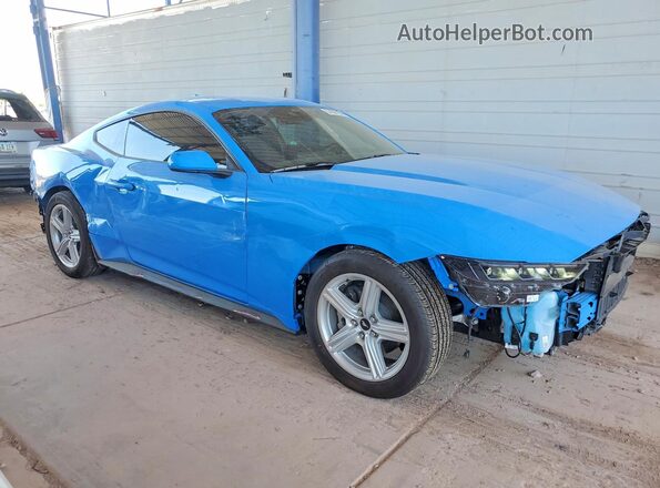 1FA6P8TH3T5108793 2026 FORD MUSTANG Blue Առջևի աջ