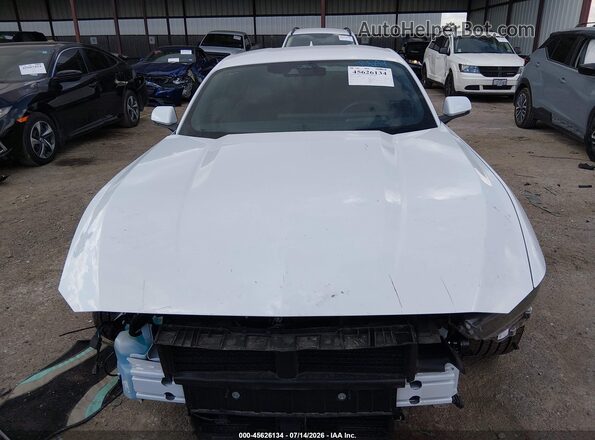 1FA6P8TH3T5110477 2026 FORD MUSTANG White Widok zestawu wskaźników