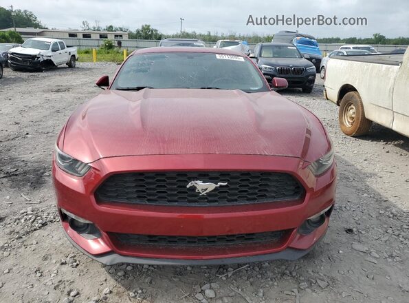 1FA6P8TH4G5205099 2016 FORD MUSTANG Burgundy Դիմացի տեսք