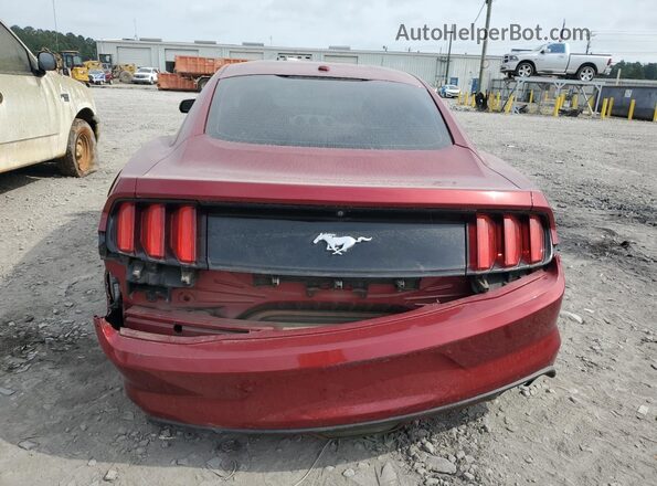 1FA6P8TH4G5205099 2016 FORD MUSTANG Burgundy Հետևի տեսք