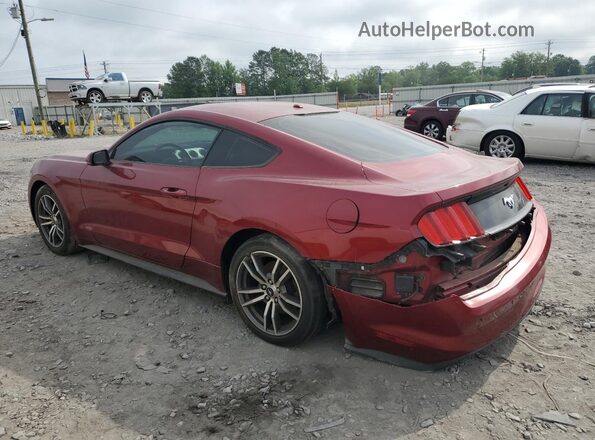 1FA6P8TH4G5205099 2016 FORD MUSTANG Burgundy Հետևի ձախ