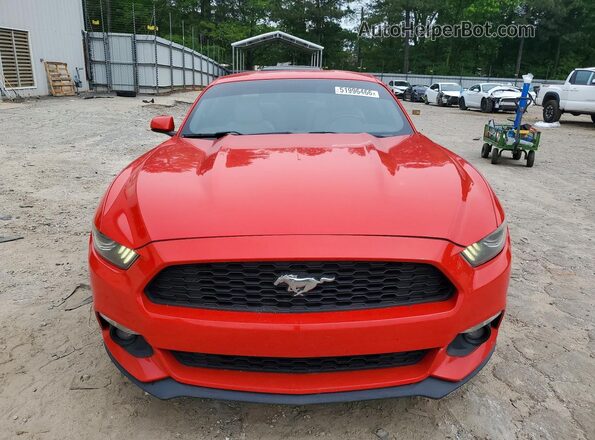 1FA6P8TH4G5274844 2016 FORD MUSTANG Red წინა ხედი