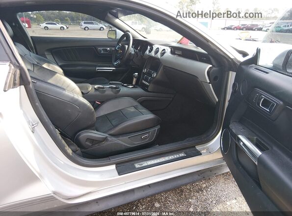 1FA6P8TH4G5289277 2016 FORD MUSTANG Silver Widok wnętrza z przodu