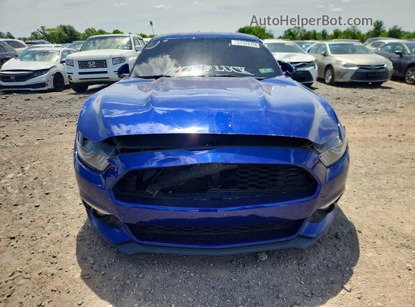 1FA6P8TH4G5301900 2016 FORD MUSTANG Blue Widok z przodu