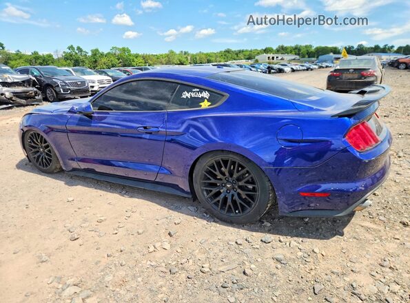 1FA6P8TH4G5301900 2016 FORD MUSTANG Blue Tył lewy