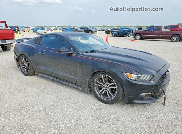 1FA6P8TH4G5317420 2016 FORD MUSTANG Black Առջևի աջ