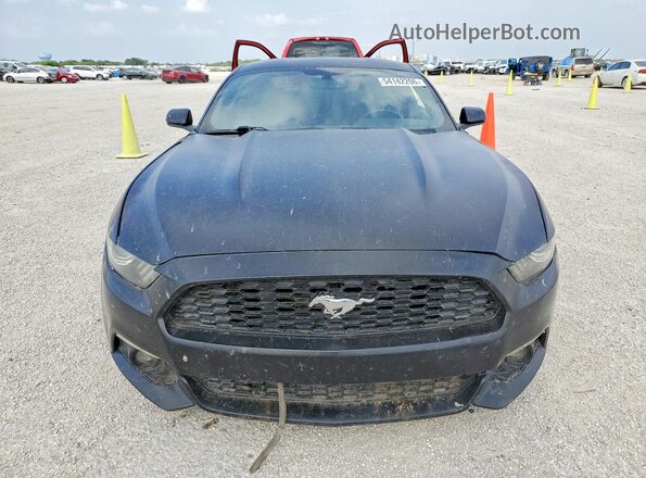 1FA6P8TH4G5317420 2016 FORD MUSTANG Black Դիմացի տեսք