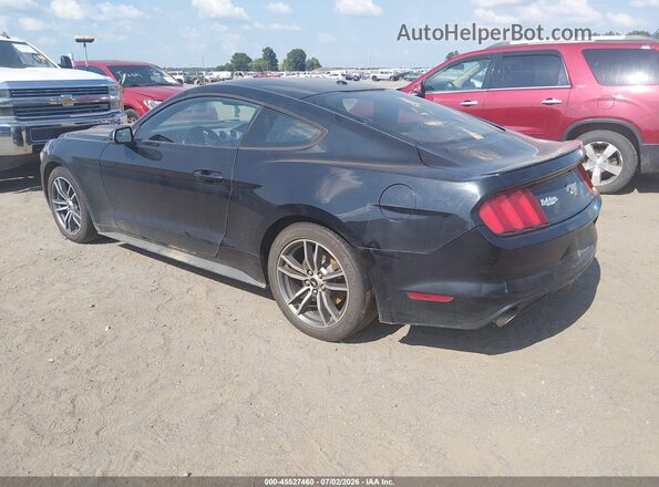 1FA6P8TH4H5202916 2017 FORD MUSTANG Черный Задняя левая четверть