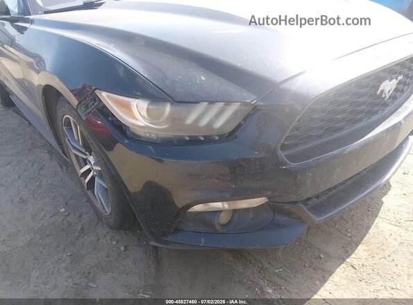 1FA6P8TH4H5202916 2017 FORD MUSTANG Черный Вид спереди
