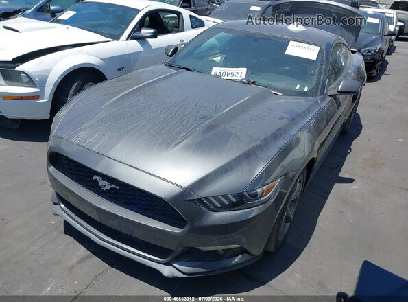 1FA6P8TH4H5336227 2017 FORD MUSTANG Black Передня ліва чверть