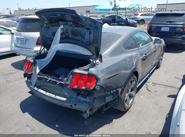 1FA6P8TH4H5336227 2017 FORD MUSTANG Black Задня права чверть