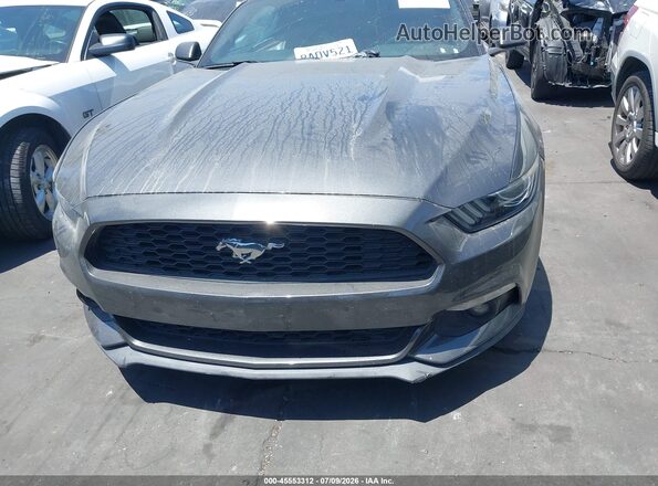 1FA6P8TH4H5336227 2017 FORD MUSTANG Black Вид задньої частини салону