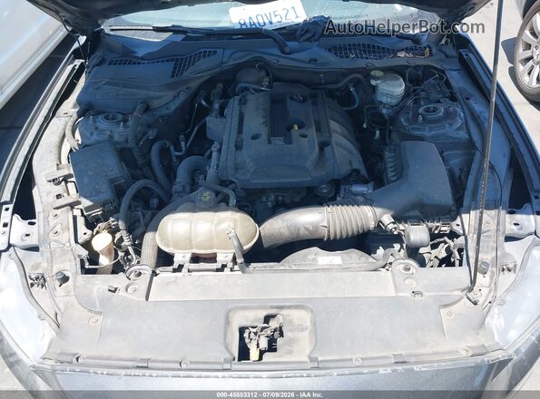1FA6P8TH4H5336227 2017 FORD MUSTANG Black Вид ззаду