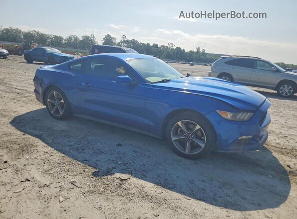 1FA6P8TH4H5342822 2017 FORD MUSTANG Blue Przód prawy