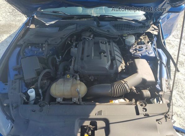 1FA6P8TH4H5342822 2017 FORD MUSTANG Blue Widok wnętrza z tyłu