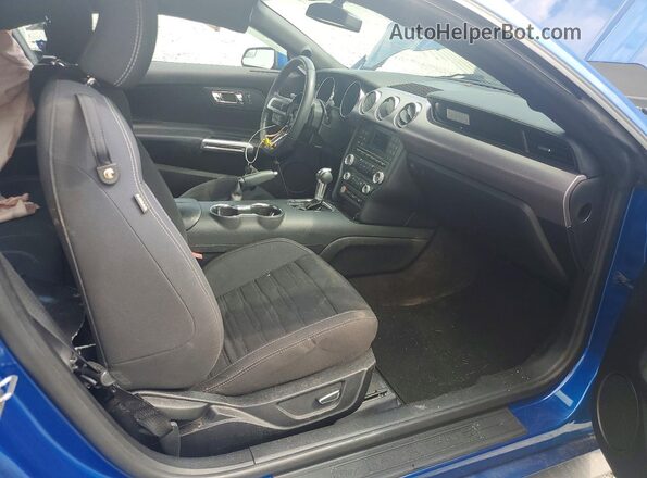1FA6P8TH4H5342822 2017 FORD MUSTANG Blue Widok deski rozdzielczej