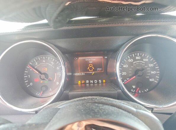 1FA6P8TH4H5342822 2017 FORD MUSTANG Blue Widok zestawu wskaźników