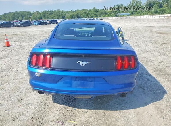 1FA6P8TH4H5342822 2017 FORD MUSTANG Blue Widok z tyłu