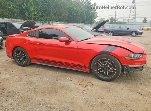 1FA6P8TH4J5106077 2018 FORD MUSTANG Red Передня права чверть