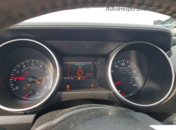 1FA6P8TH4J5110579 2018 FORD MUSTANG Угольный Вид щитка приборов