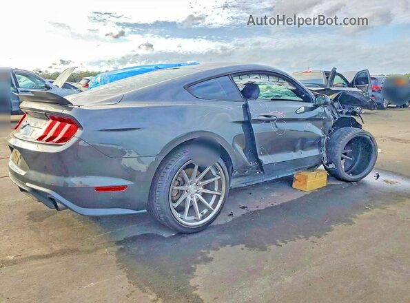1FA6P8TH4J5110579 2018 FORD MUSTANG Угольный Задняя правая четверть
